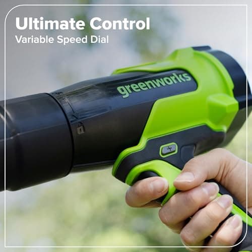 Greenworks 24V 12 in String Trimmer & 270 CFM Blower Combo, 2.0 Ah Battery thumbnail 11