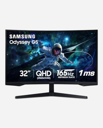 Miniatura de Monitor Curvo Gamer Samsung Odyssey (G55C) QHD 1000R de 32 Pulgadas 13