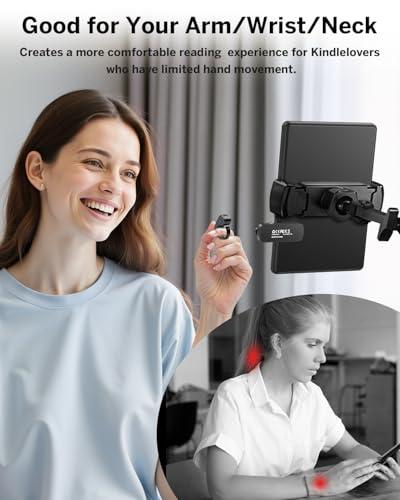 DATAFY [Case-Friendly] Remote Control Page Turner Ring for Kindle Paperwhite Oasis Scribe Kobo eReaders, Camera Camcorder Remote Controls, Page Turner Clicker for iPhone ipad Table thumbnail 5