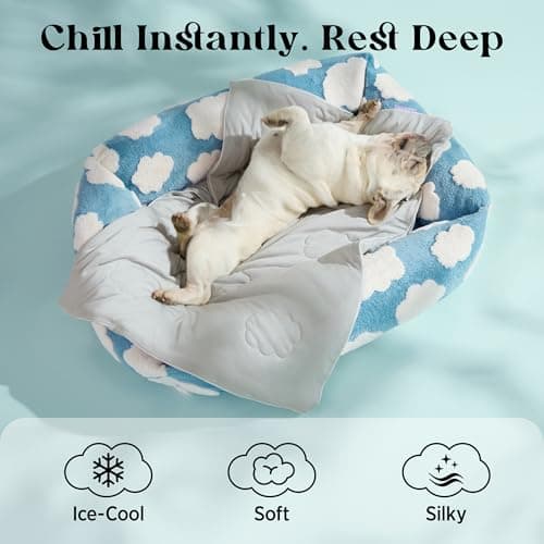 Cobija Refrescante LE SURE ApexCloud™ Premium para Perros Grandes, Q-MAX>0.4, 40x50
