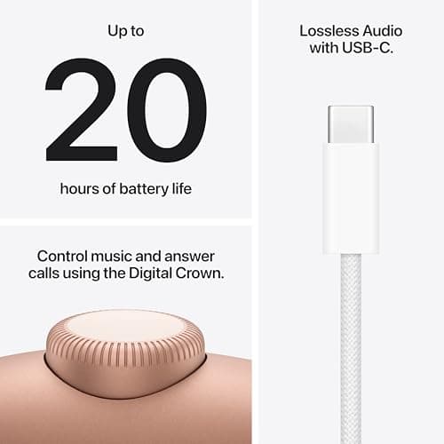 Apple AirPods Max 2 Naranja: Cancelación Activa de Ruido y Audio Espacial para iPhone
