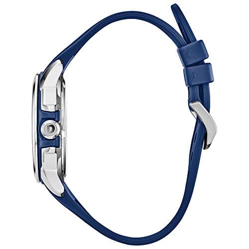 Reloj Citizen Eco-Drive para Hombre, Acero y Detalles Azules (AW1158-05L)