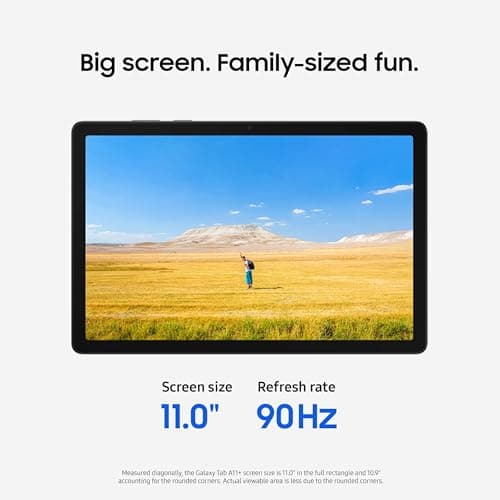 Samsung Galaxy Tab A11+ 6GB RAM, 128GB Storage, Optimized Performance, Long Lasting Battery, Expandable Storage, Large Display, Dolby Atmos Speakers, AI Assist, Slim, Light, 2 Year thumbnail 5