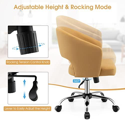Silla de Oficina Giantex Moderna y Cómoda con Altura Ajustable