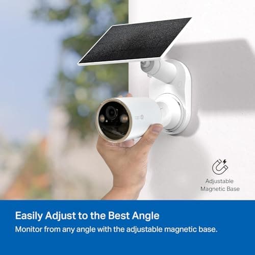 Tapo MagCam 4K Outdoor Wireless Security Camera – Battery Power with Solar, Magnetic Mount, Person/Vehicle Detection, Subscription-Free SD or Optional Cloud, Compatible with Alexa, thumbnail 9