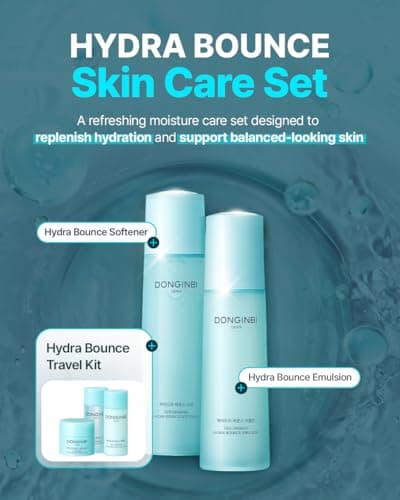 Donginbi Hydra Bounce Skin Care Set | Korean Skin Care Gift Set for Women thumbnail 2