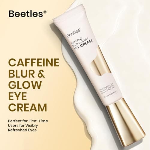 Beetles Caffeine Eye Cream with Retinol, Blur & Glow Under Eye Cream thumbnail 2