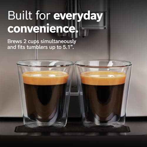 Miniatura de Cafetera Espresso Súper Automática Bosch Serie 300 con Molinillo y Varilla de Vapor 9