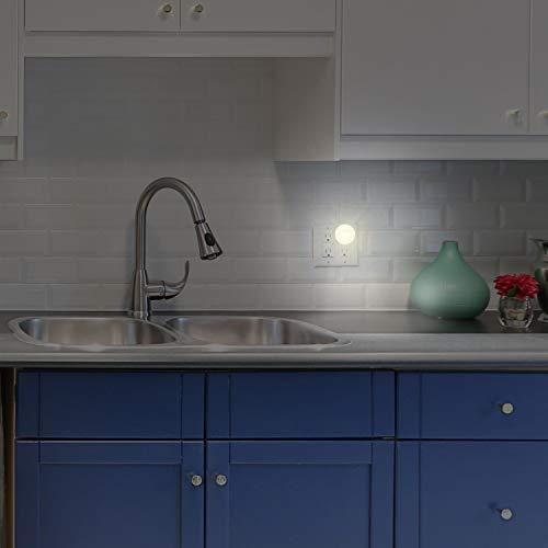 GE Rotating Plug in Night Light, Home Decor, Apartment Essentials, LED Lights for Bedroom, Ambient Lighting, Dusk to Dawn Sensor, Nightlight, Bathroom, Dorm Room, 2 Pack 50331 thumbnail 6