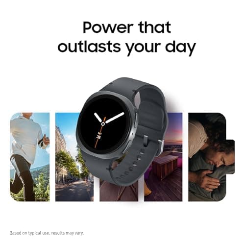 Samsung Galaxy Watch 8 40mm Bluetooth, Diseño Cushion, Coaching de Sueño y Energy Score, Grafito [Versión EE. UU., Garantía Exclusiva 2 Años]