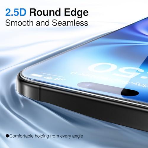 SMARTDEVIL: Pack 3 Protectores de Pantalla para iPhone 16 (6.1") - Vidrio Templado HD, Fácil Instalación, Caja Anti-Polvo