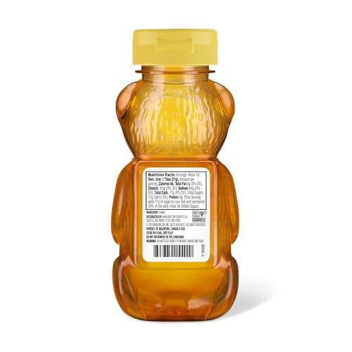 Amazon Grocery, Golden Pure Honey, 12 Oz thumbnail 2
