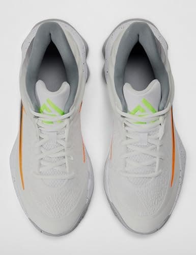 Nike Men's Giannis Immortality 4 Basketball Shoes, White/Black-Volt-Wolf Grey, 9 thumbnail 5