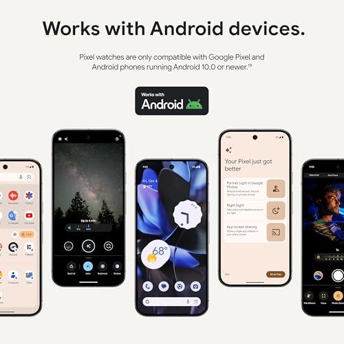 Miniatura de Google Pixel Watch 3 (45mm) 2024: Smartwatch Android con Fitbit y 24 Horas de Batería 12