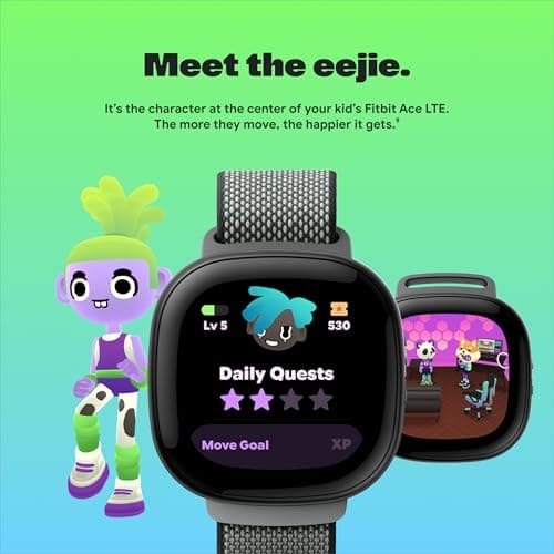 Fitbit Google Ace LTE: Smartwatch para Niños con Llamadas, GPS y Juegos