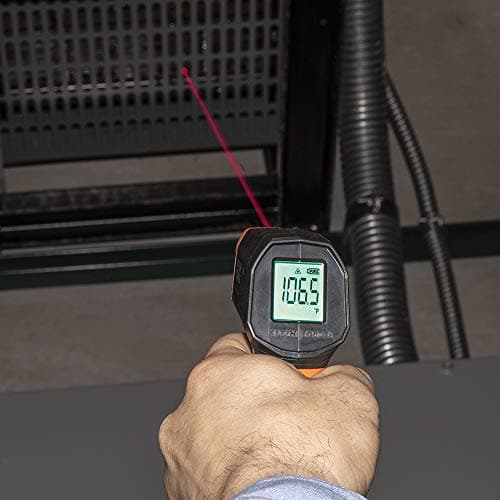 Klein Tools IR1 Infrared Thermometer, Digital Laser Gun is Non-Contact Thermometer with a Temperature Range -4 to 752-Degree Fahrenheit thumbnail 6