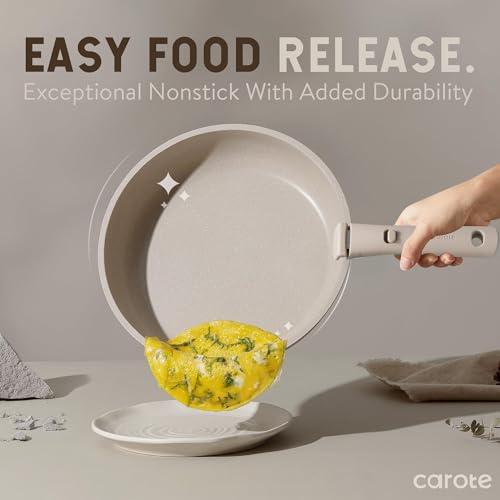 Miniatura de Set CAROTE 19 Pzas Antiadherente con Mango Desmontable p/ Inducción 3