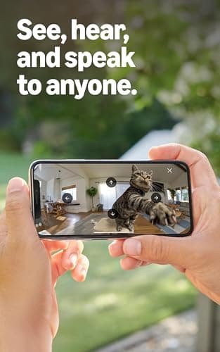 Ring Pan-Tilt Indoor Cam (newest model), See all around your home or business with 360° pan coverage, HD video, plus Two-Way Talk, White thumbnail 4