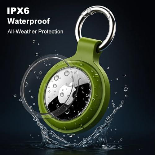 4 Fundas Llavero Impermeables y Antiperdida para Apple AirTag