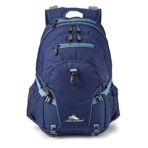 High Sierra Loop Backpack, Travel, or Work Bookbag with tablet sleeve, One Size [Choose Amazon seller if you cant see price]