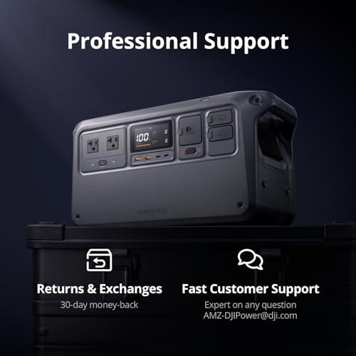 DJI Power 1000: Estación de Energía Portátil Silenciosa para Casa y Camping