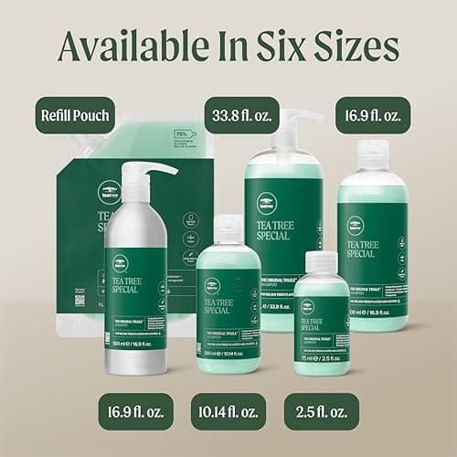 Miniatura de Champú Tea Tree Special Paul Mitchell, Limpieza Profunda y Refrescante, 33.8 fl. oz. 11