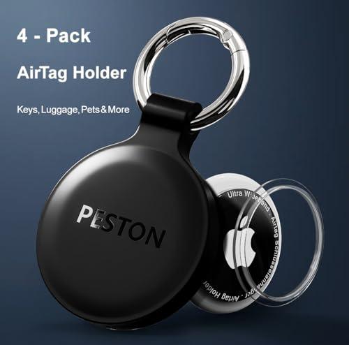 4 Fundas Llavero Impermeables y Antiperdida para Apple AirTag