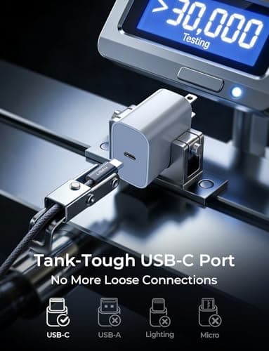 Cable USB-C a USB-C LISEN 240W Carga Rápida [Paq. de 2, 2m]
