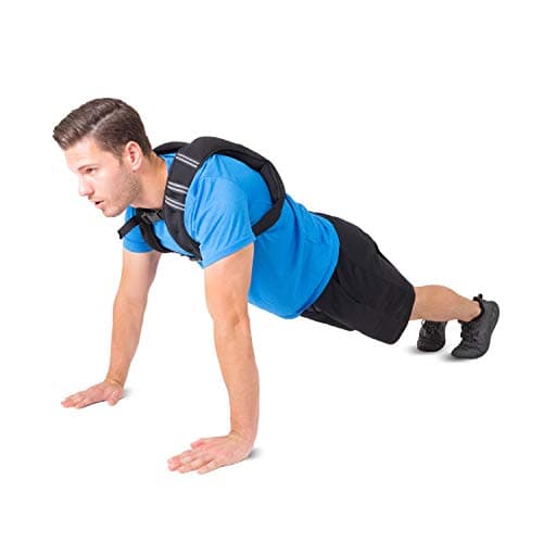 Chaleco de Entrenamiento con Peso ProsourceFit de 20lb, Negro