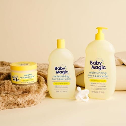 Baby Magic Moisturizing Hair & Body Wash, Soft Powder Scent, 16.5 Fl Oz thumbnail 7