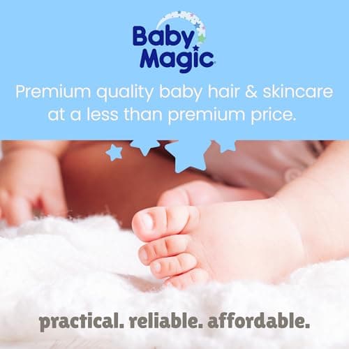 Baby Magic Moisturizing Hair & Body Wash, Soft Powder Scent, 16.5 Fl Oz thumbnail 10