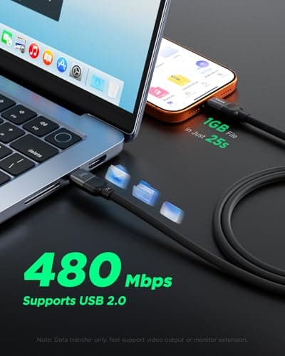 TALIX 240W USB C to USB C Cable, 7A PD3.2 Fast Charging Cable (3.3FT)