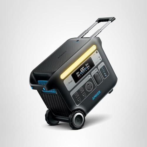 Anker SOLIX F2000 Portable Power Station, PowerHouse 767, 2400W Solar Generator, GaNPrime Battery Generators for Home Use, LiFePO4 Power Station for Outdoor Camping, and RVs (Solar thumbnail 8