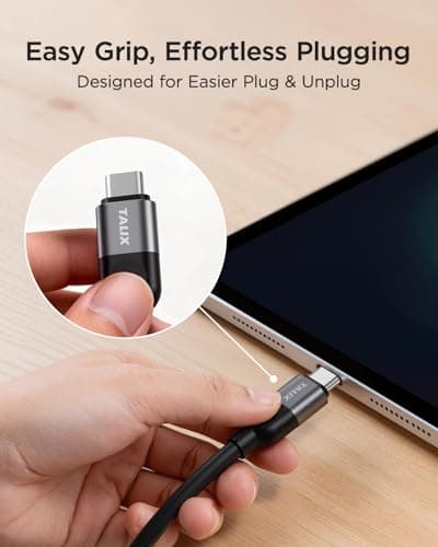 TALIX 240W USB C to USB C Cable, 7A PD3.2 Fast Charging Cable (3.3FT)