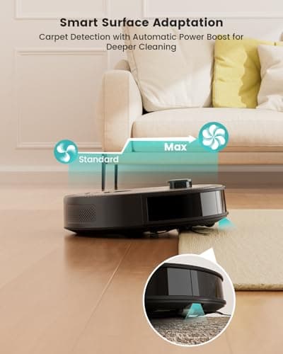Miniatura de Lefant M330 Pro: Robot Aspiradora y Trapeadora Inteligente con Navegación Avanzada y ¡Súper Precio! 4