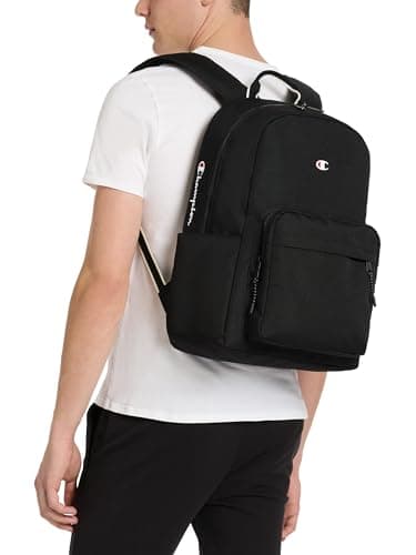 Miniatura de Mochila Champion para Laptop, Correas Acolchadas y Bolsillos para Botella, Caqui Western 5