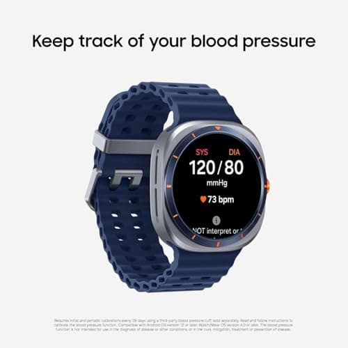 Samsung Galaxy Watch Ultra (2025) 47mm LTE Smartwatch, Titanium Casing, Advanced Sleep Coaching, Running Coach, Energy Score, Heart Rate Tracking, GPS, Titanium White [US Version,  thumbnail 12