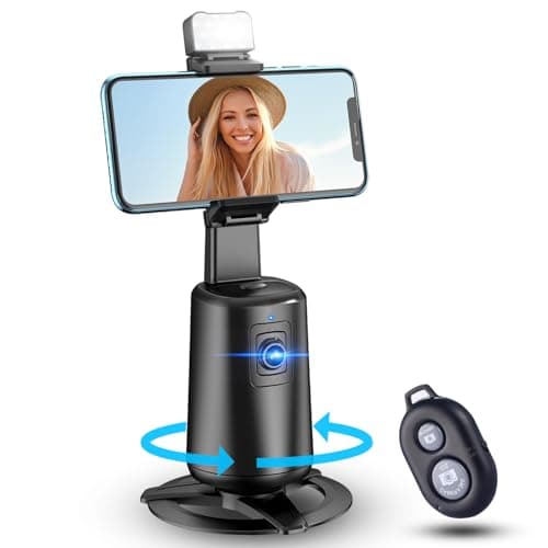 Tripie Inteligente con Seguimiento Facial Automático 360° para Celular