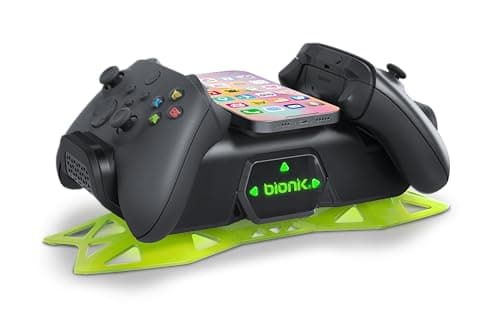Miniatura de Bionik Power Stand Pro Bundle: Chargers for Xbox X, xbox controller charger, 2 in 1 Bundle, BNK-9126 2