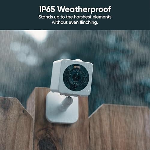 Wyze Cam OG Indoor/Outdoor 1080p Wi-Fi Smart Home Security Camera with Color Night Vision, Built-in Spotlight, Motion Detection, 2-Way Audio, Compatible with Alexa & Google, White, thumbnail 4