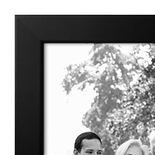 Americanflat Set of 10 Picture Frames with Shatter-Resistant Glass - Gallery Wall Frame Set with Two 8x10, Four 5x7 and Four 4x6 Frames - Signature Collection - Black thumbnail 8