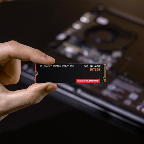 WD_Black SN7100 2TB NVMe SSD - Gen4 PCIe, M.2 2280, Up to 7,250 MB/s Read Speed, Up to 6,900 MB/s Write Speed, Next Gen TLC 3D NAND, for Laptops, Handheld Gaming Devices - WDS200T4 thumbnail 8