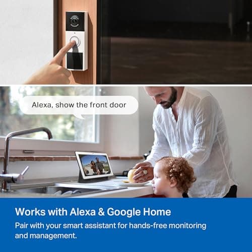 Tapo 2K Wireless Smart Video Doorbell with Chime - 160° Ultra-Wide View,Person Detection, Ring Call, 2-Way Audio, Subscription-Free Local Storage/Optional Cloud, Motion Only Alert, thumbnail 9