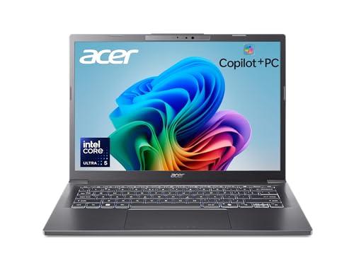acer Aspire 14 AI Copilot+ PC | 14" WUXGA Display | Intel Core Ultra 5 Processor 226V | NPU: Up to 40 Tops - GPU: Up to 53 Tops | Intel ARC 130V | 16GB LPDDR5X | 512GB SSD | Wi-Fi 