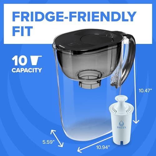 Miniatura de Jarra Filtradora Brita Grande 10 Tazas con Filtro BritaPlus 8