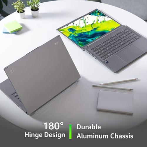 acer Aspire 14 AI Copilot+ PC | 14" WUXGA Display | Intel Core Ultra 5 Processor 226V | NPU: Up to 40 Tops - GPU: Up to 53 Tops | Intel ARC 130V | 16GB LPDDR5X | 512GB SSD | Wi-Fi 