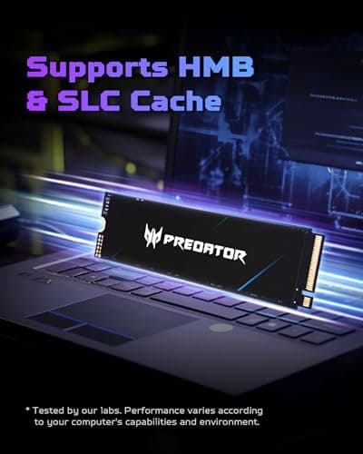 Miniatura de SSD Acer Predator GM7 2TB: ¡Potencia PCIe Gen 4 para tu PC y PS5! 5