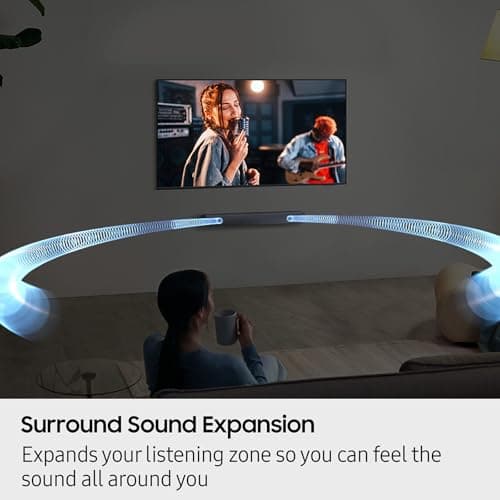 Samsung B-Series Soundbar HW B400F 2.0 ch Soundbar with Built in Subwoofer (2025 Model) One Remote Control, Surround Sound Expansion, Voice Enhance Mode thumbnail 6
