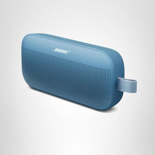 Bose SoundLink Flex Bluetooth Speaker (2nd Gen) - Portable Outdoor Speaker with Hi-Fi Audio, Waterproof and Dustproof, USB-C, Up to 12 Hours Battery Life, Blue Dusk thumbnail 8