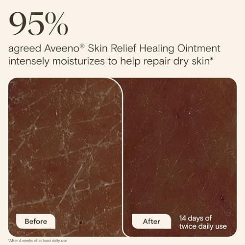 Ungüento Curativo Aveeno Skin Relief: Piel Extra Seca y Agrietada, Avena Triple y Karité, Tamaño Viaje